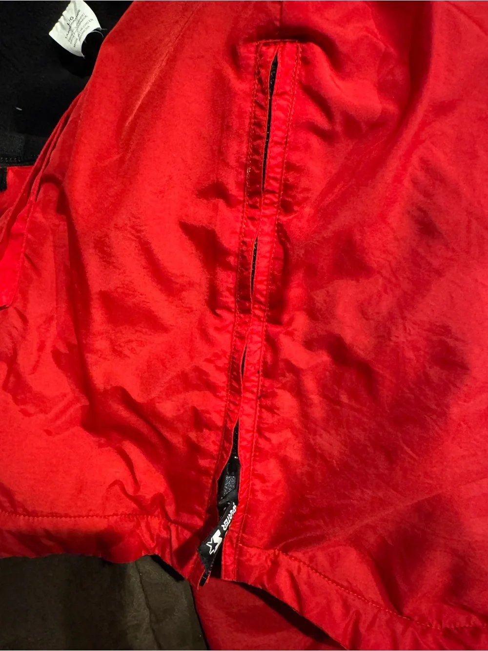 STARTER Red Georgia Bulldogs Pullover Hooded Jacket